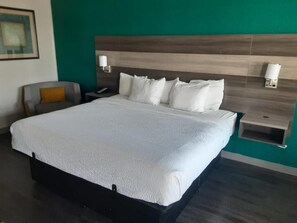 Economy eenpersoonskamer | Een bureau, een strijkplank/strijkijzer, gratis wifi