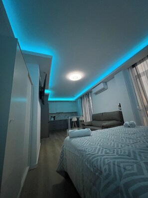 2 chambres, bureau, fer et planche à repasser, Wi-Fi gratuit