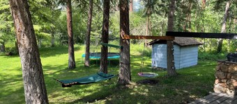 Relax and unwind while taking in nature at this master suite on 5 acres!
