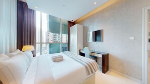 1 dormitorio, tabla de planchar con plancha, wifi gratis y ropa de cama