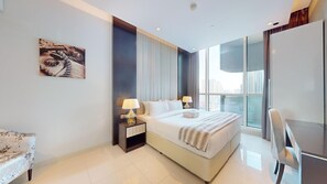 1 bedroom, iron/ironing board, free WiFi, bed sheets