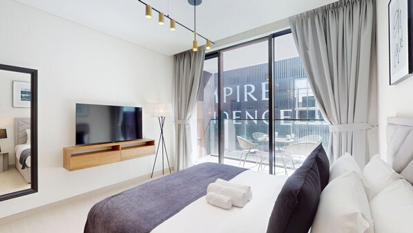 1 Schlafzimmer, Bügeleisen/Bügelbrett, kostenloses WLAN, Bettwäsche