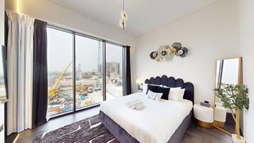 1 dormitorio, tabla de planchar con plancha, wifi gratis y ropa de cama