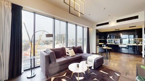 Smart TV - O Ten - Classy One Bedroom in Al Jaddaf (Al Jadaf)