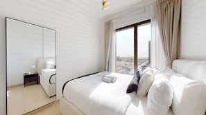 1 室のベッドルーム、アイロン / アイロン台、WiFi、ベッドシーツ