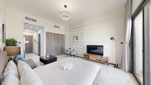 1 chambre, fer et planche à repasser, Wi-Fi, draps fournis