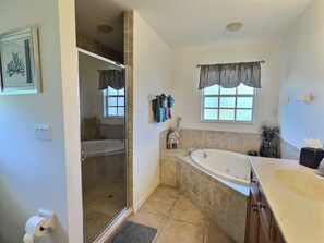 Shower, hair dryer