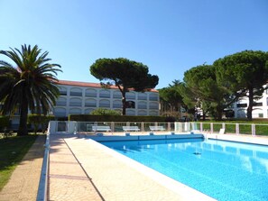 Pool - Apartment for 5 with garden in Argelès-sur-Mer (Argelès-sur-Mer)