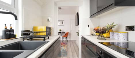 Microwave, oven, stovetop