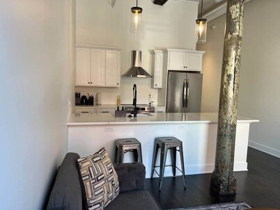 Liberty Lofts 1 bedroom apt 205 w/ sofa bed