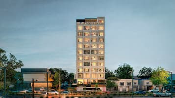 Fassade der Unterkunft