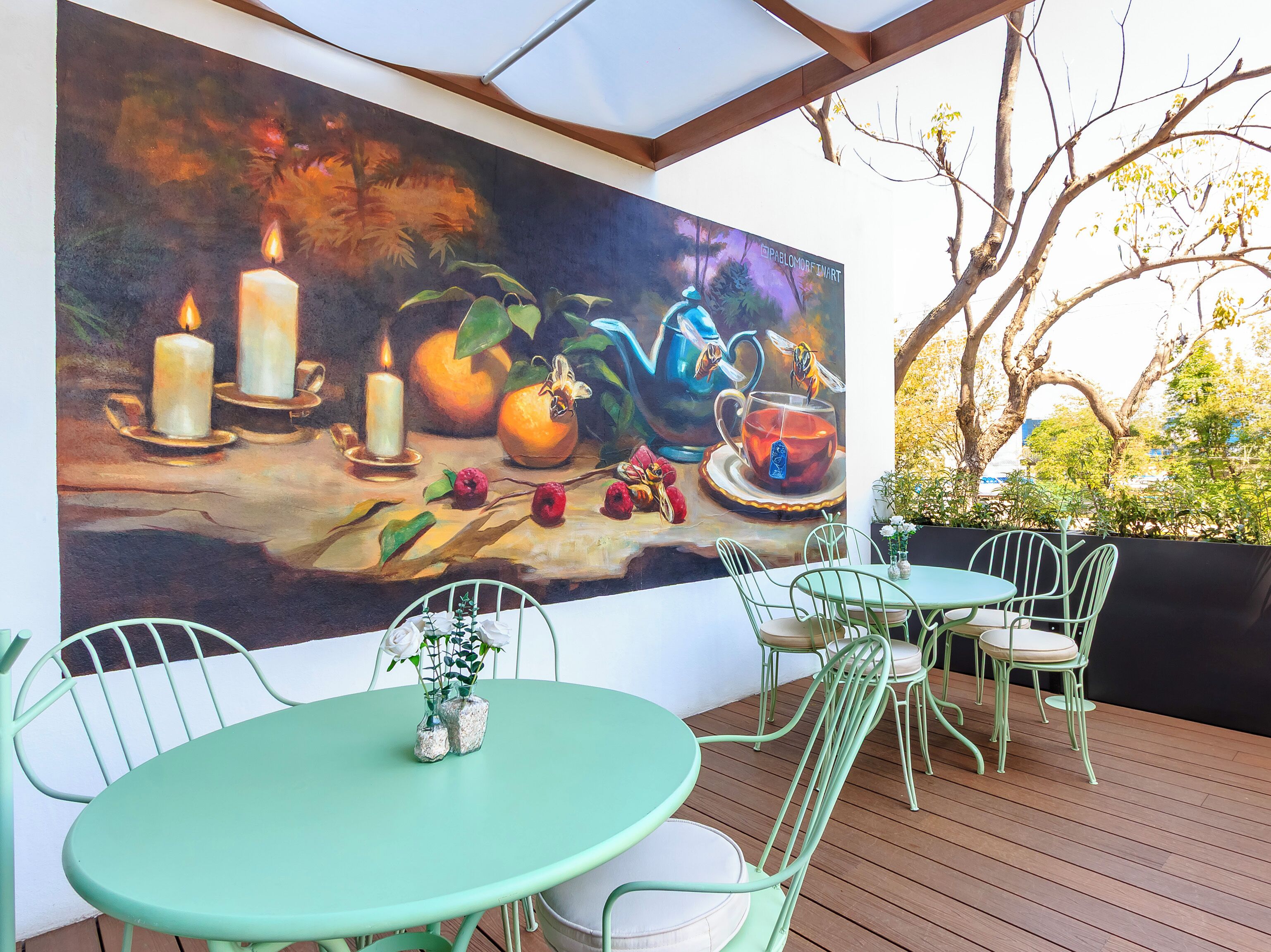 Rooftop terrace