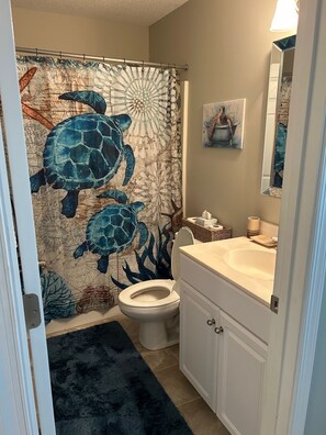 Towels, toilet paper