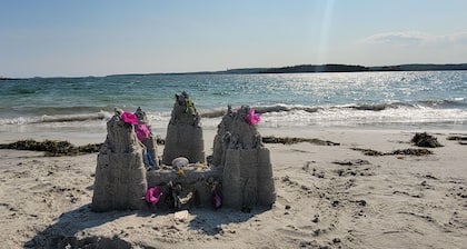 Very private setting but still only 1/3 mile from beach!