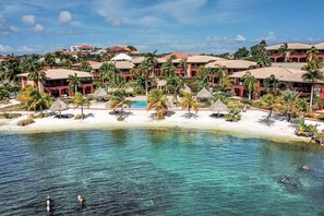 Sun loungers, beach towels