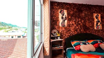 Double Room, Balcony, Hill View | Desk, laptop workspace, free WiFi
