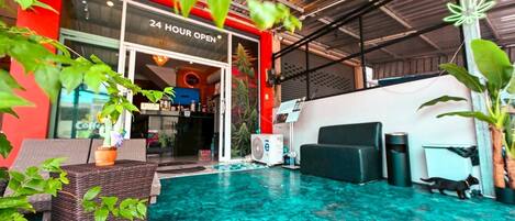 Fassade der Unterkunft