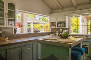 Microwave - Villa Pierretta, close to the beach, Las Terrenas (Las Terrenas)