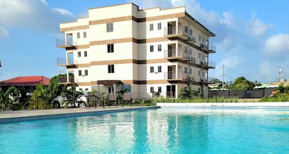 2-bedroom condo in Buccoo, Tobago with 2 Pools, AC, WiFi, Cable, 24hr Security