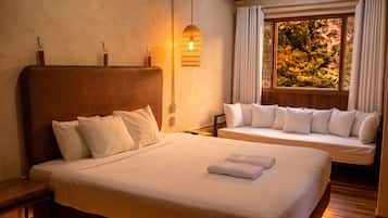 Cubrecamas, wifi gratis y ropa de cama