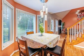 House (4 Bedrooms) | Floor plan - Spacious 4BR Getaway w/ Games, Pier & Firepit (King and Queen Court House)