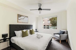 3 bedrooms, iron/ironing board, travel cot, WiFi