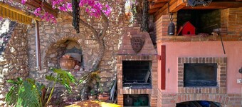 Charming Masia with Garden, Fireplaces & Views
