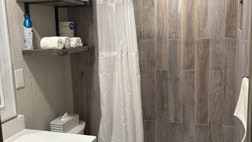 Towels, soap, toilet paper