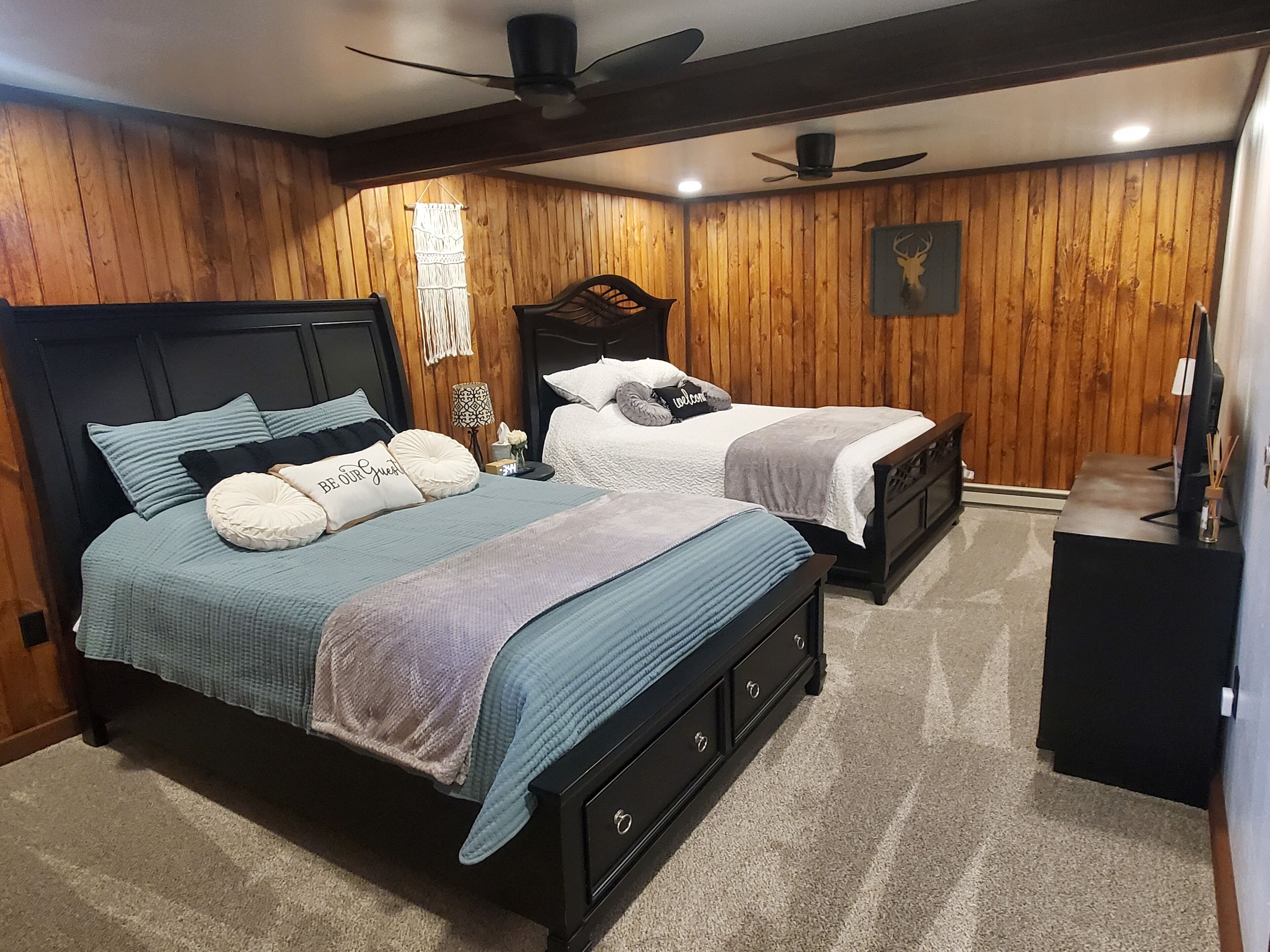 1 bedroom, iron/ironing board, travel crib, free WiFi