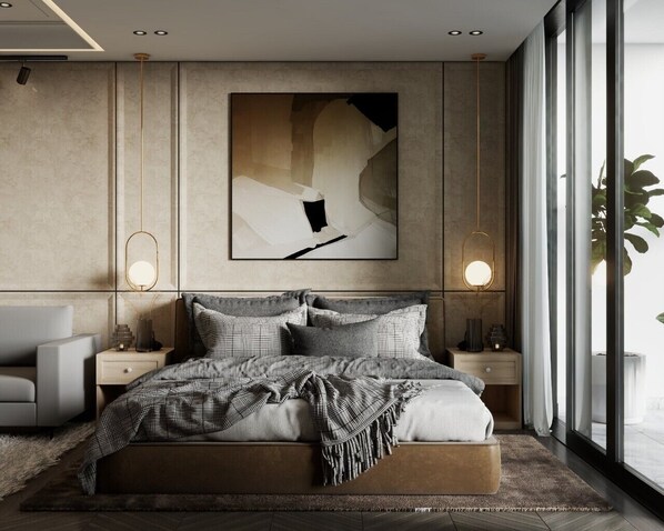 Deluxe Studio, 1 Queen Bed, Kitchen, City View | View from room