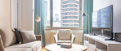 Televisie en een stereo