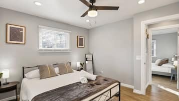 4 chambres, fer et planche à repasser, Wi-Fi, draps fournis
