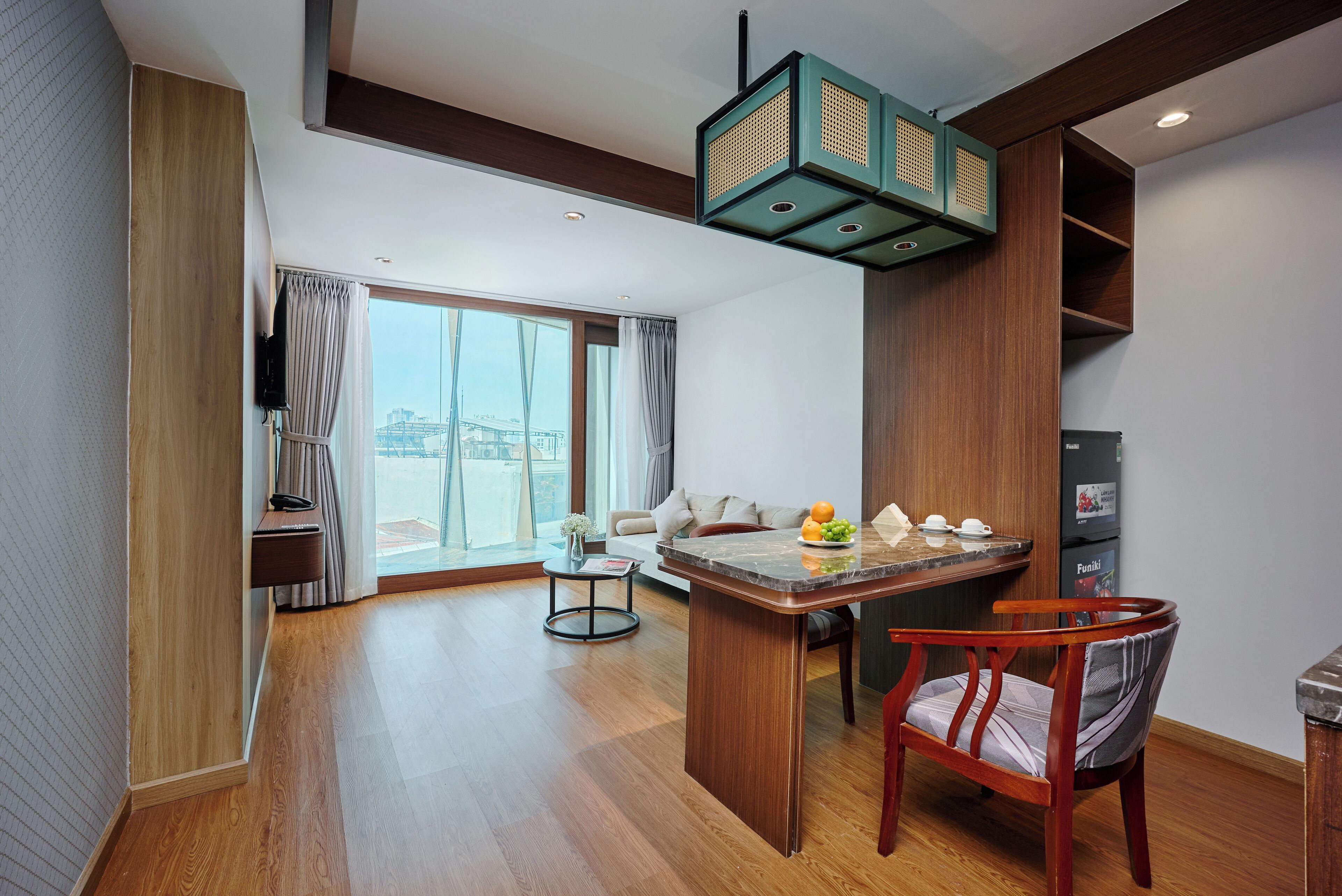 Appartement, 2 slaapkamers, uitzicht op stad | Kameruitzicht