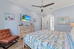 6 bedrooms, iron/ironing board, travel cot, free WiFi