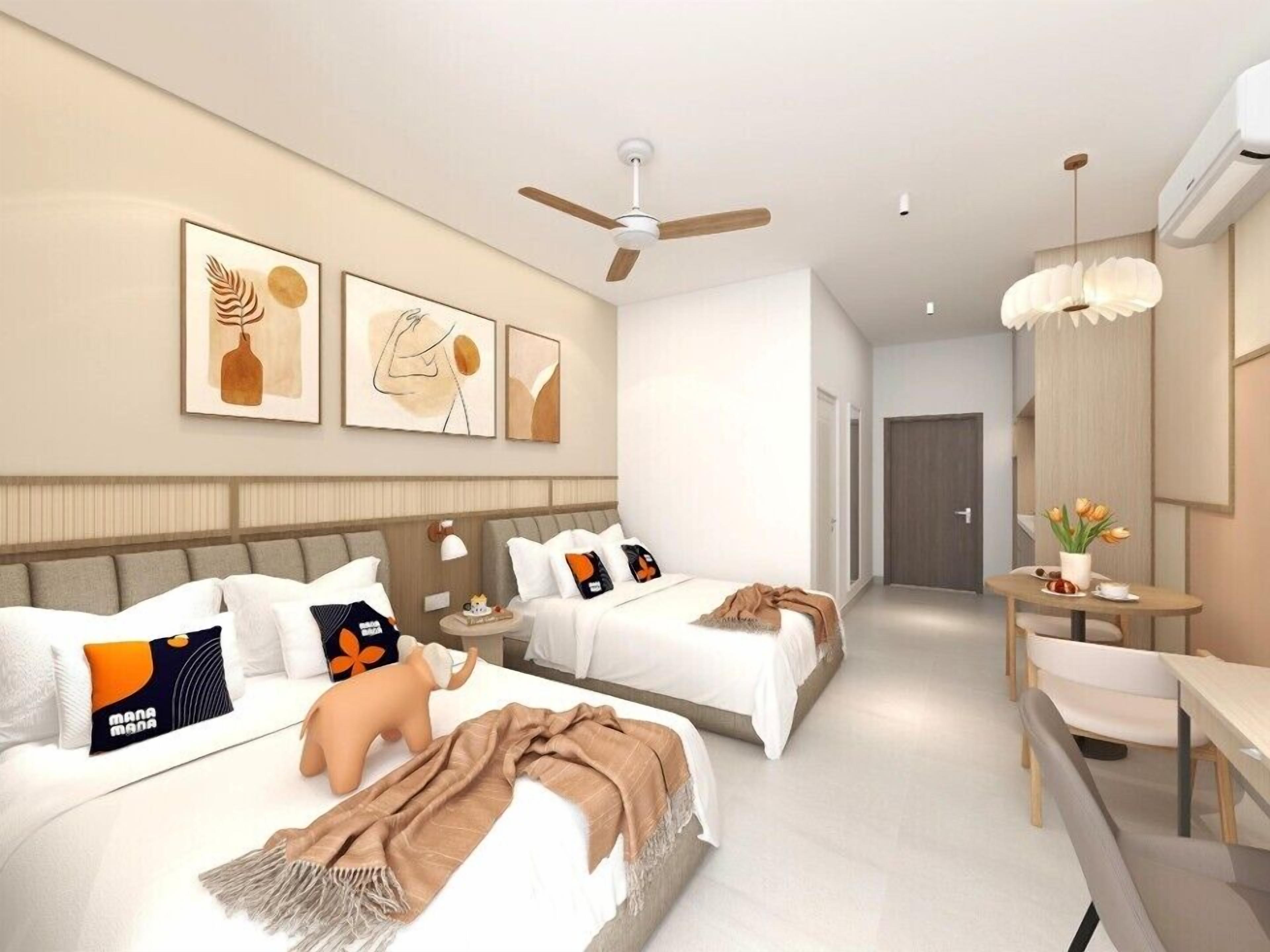 Studio suite | Een strijkplank/strijkijzer, gratis wifi