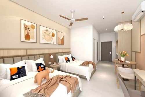 Designer Studio | Iron/ironing board, free WiFi