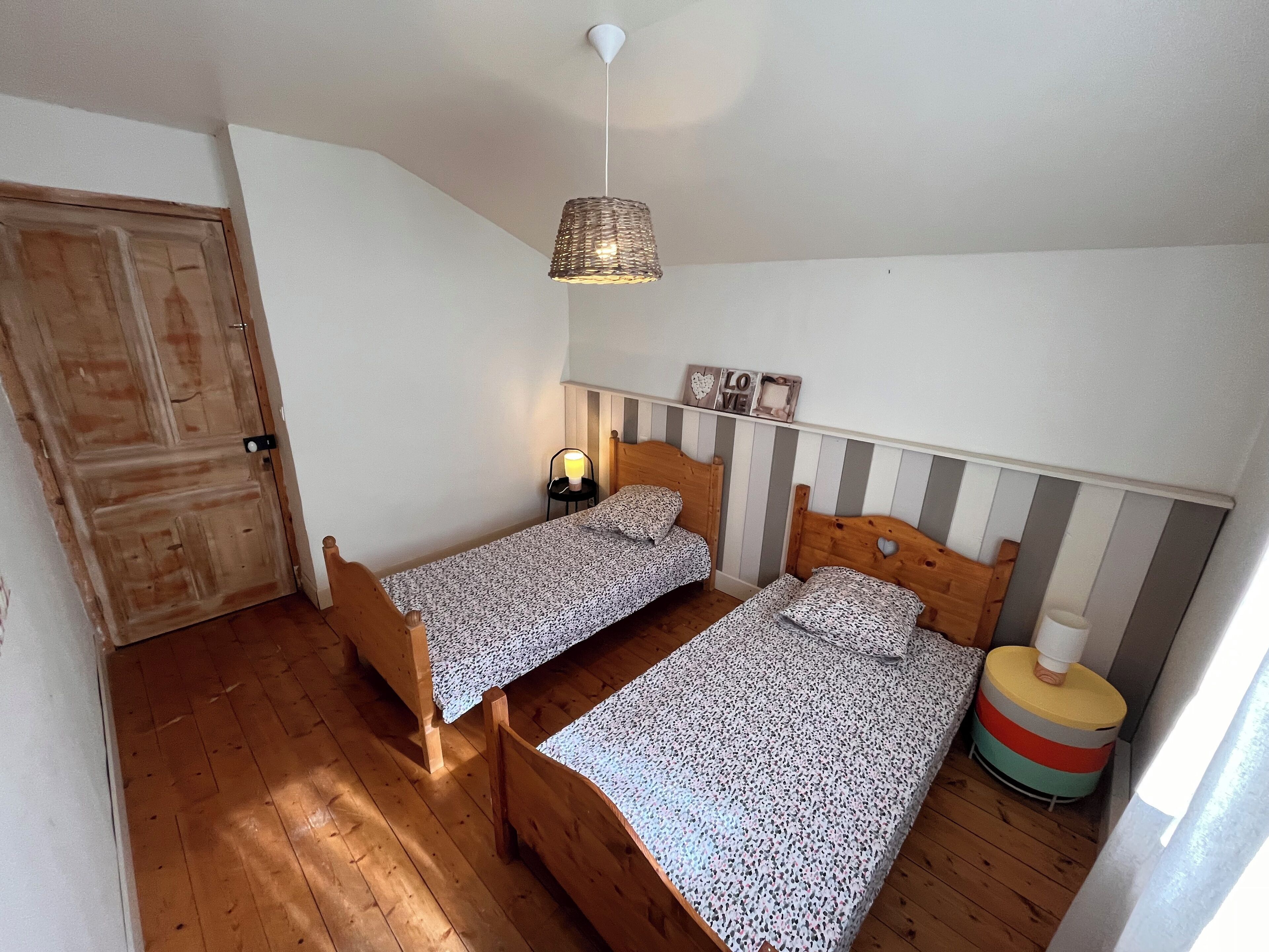 3 slaapkamers, beddengoed