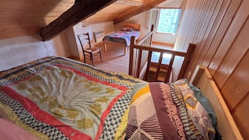 3 chambres, draps fournis