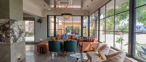 Lobby sitting area