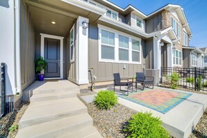 Terrace/patio - Patio, Park & Peace: 'Skyview Landing' in Eagle! (Eagle)