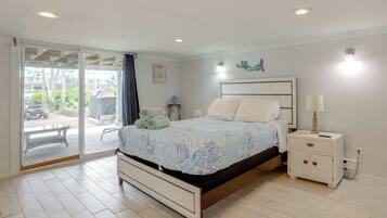 2 bedrooms, iron/ironing board, travel crib, WiFi