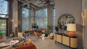 Khu tiếp khách ở sảnh