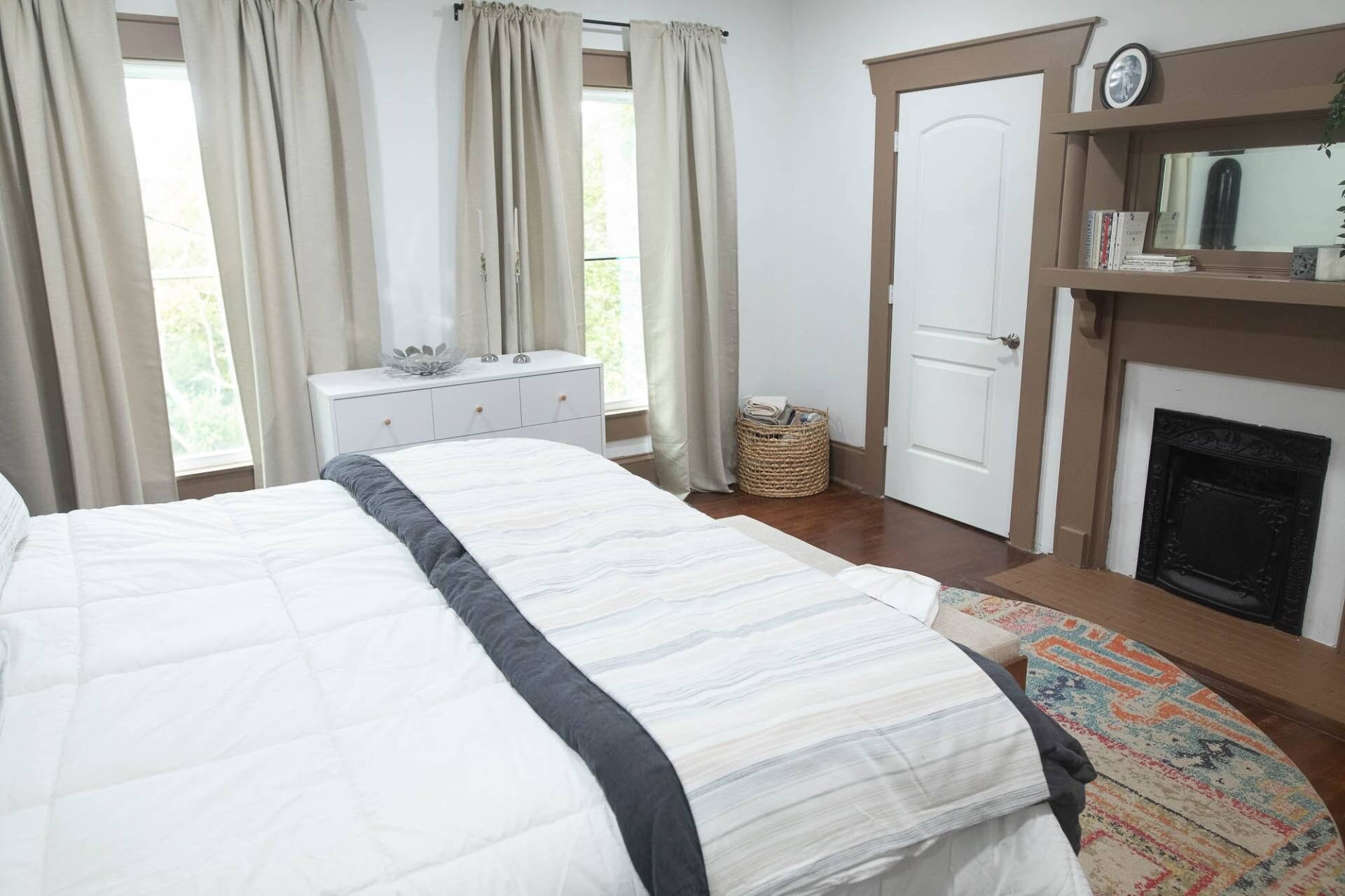 2 bedrooms, iron/ironing board, free WiFi, bed sheets