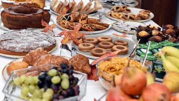 Petit déjeuner buffet compris tous les jours