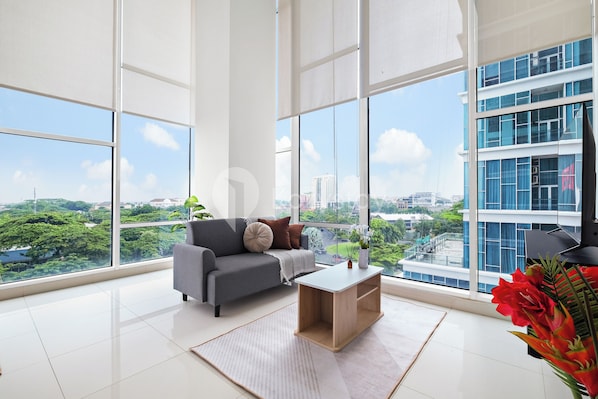 Appartement, 1 chambre, vue sur la ville | Vue de la chambre