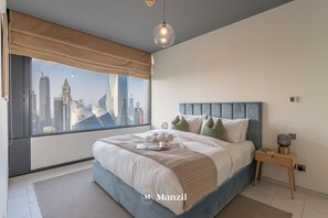Appartement Luxe, vue ville | Wi-Fi gratuit