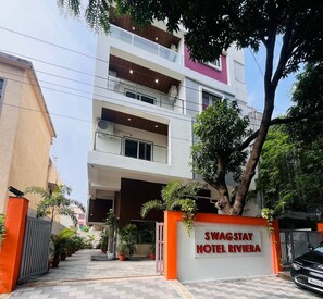 Voorkant van accommodatie