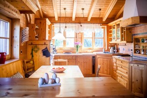 Fridge, oven, stovetop, dishwasher - Spacious Apartment “Am Hirschenmoor” in Nature with Private Terrace and Garden (Breitnau)