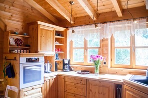 Fridge, oven, stovetop, dishwasher - Spacious Apartment “Am Hirschenmoor” in Nature with Private Terrace and Garden (Breitnau)