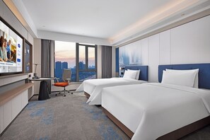 Superior Double or Twin Room, 2 Double Beds, Non Smoking, Air conditioning | Desk, laptop workspace, blackout drapes, iron/ironing board